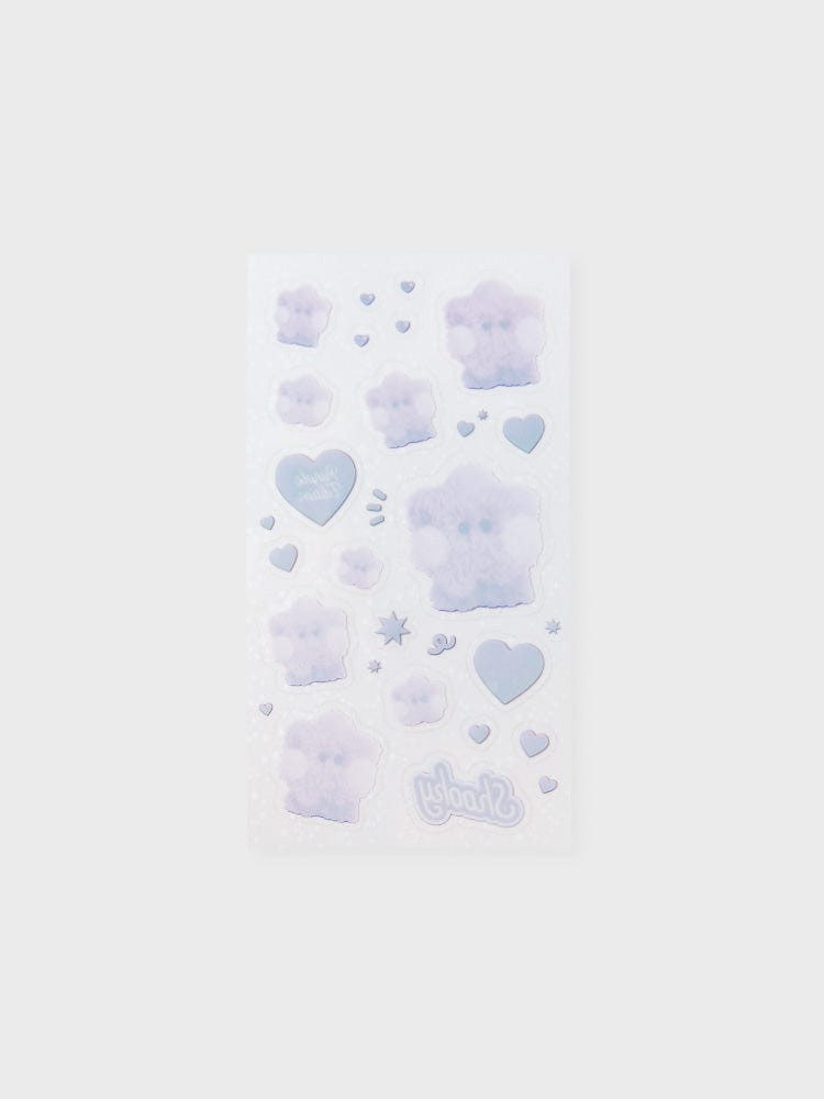 BT21 SHOOKY Purple of Wish Edition Mini Sticker