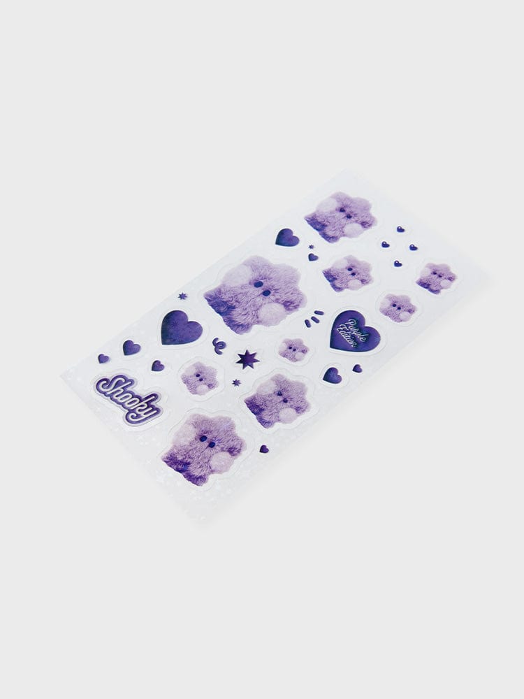 BT21 SHOOKY Purple of Wish Edition Mini Sticker