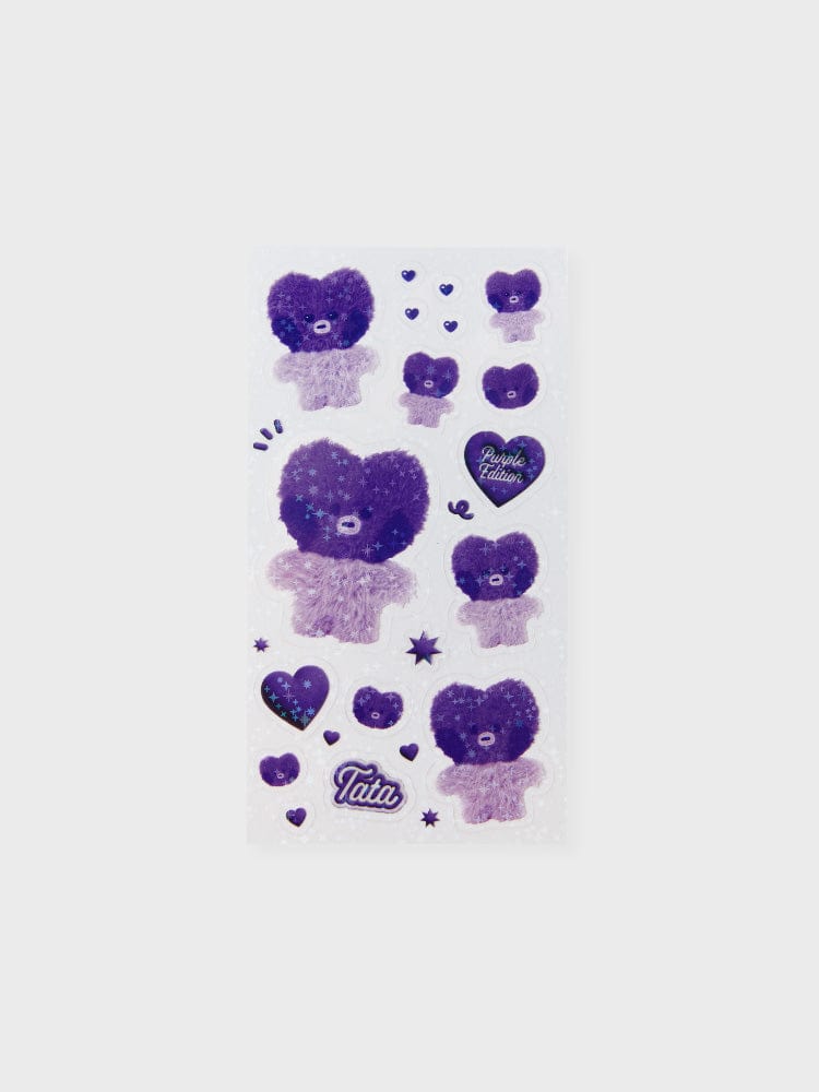 BT21 TATA Purple of Wish Edition Mini Sticker