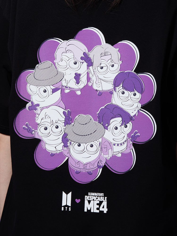 BTS X DM4 T-shirt BLACK