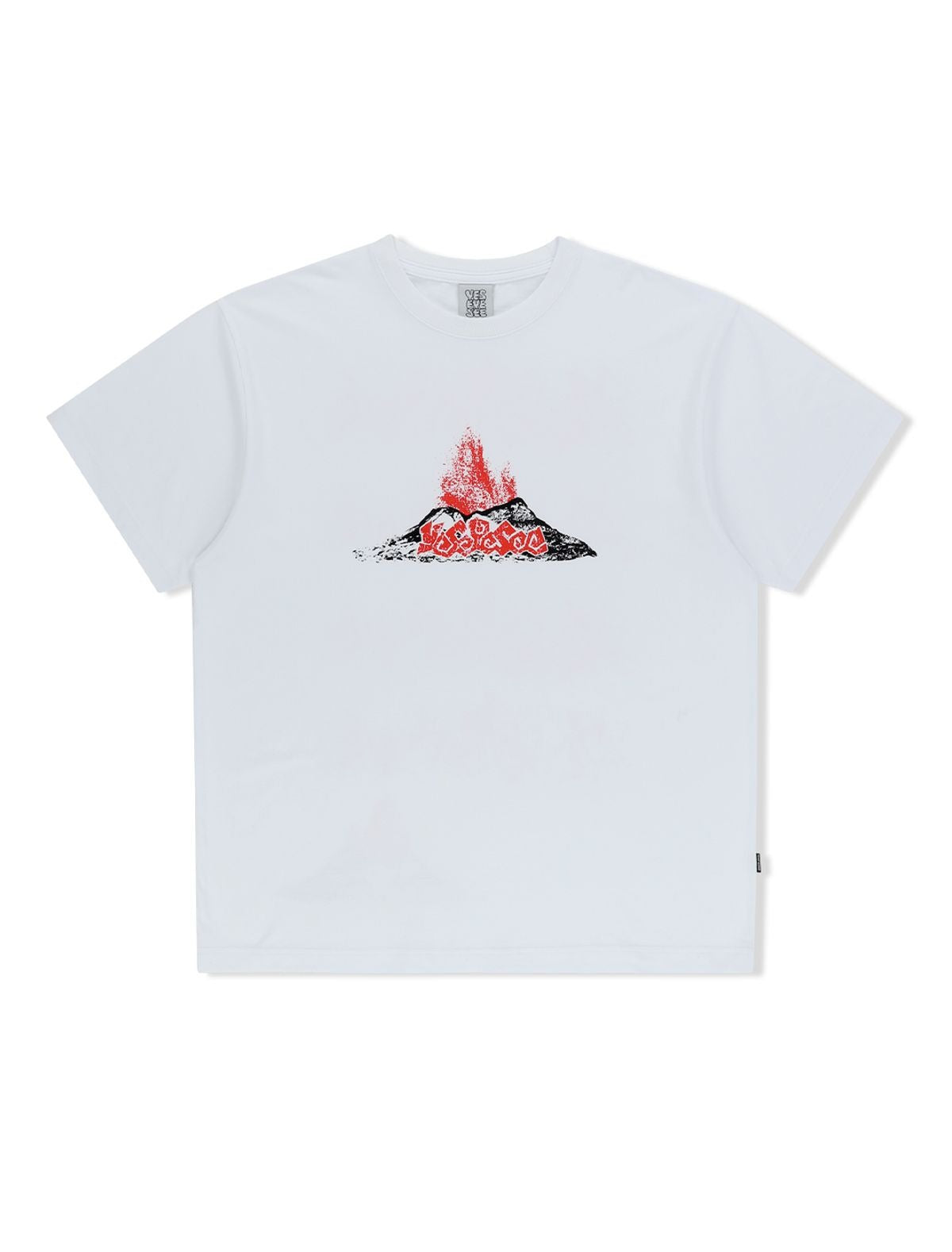 ★[i-dle Soyeon Worn] 【YESEYESEE】Volcanic Eruption Tee White