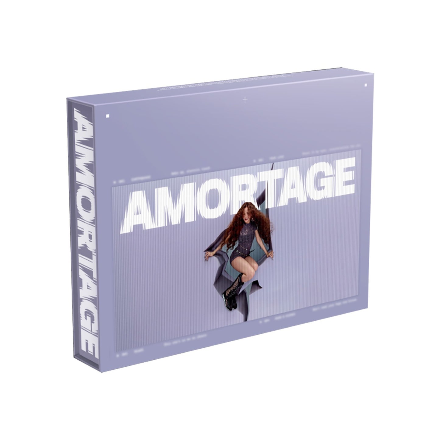 JISOO Mini Album [AMORTAGE] EXCLUSIVE EDITION PURPLE Ver. - YG SELECT