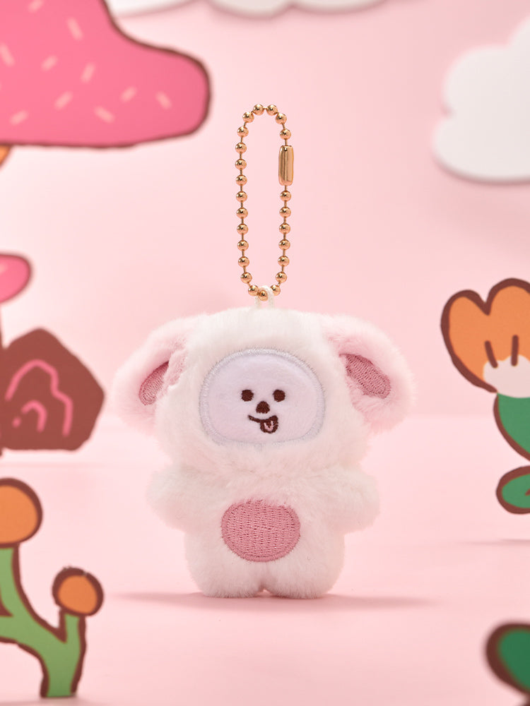 BT21 K-Rabbit Flat Doll Key Ring