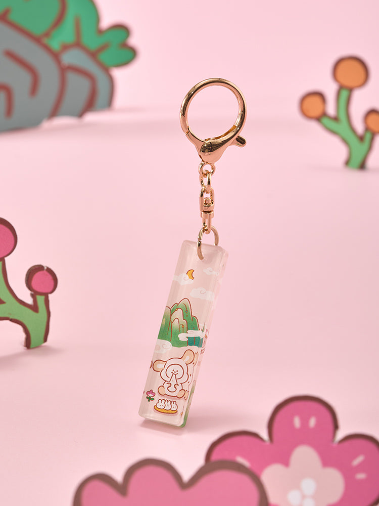 BT21 K-Rabbit Stick Acrylic Key Ring