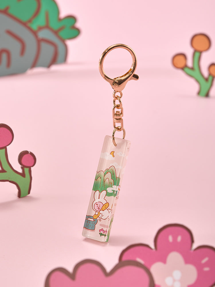 BT21 K-Rabbit Stick Acrylic Key Ring