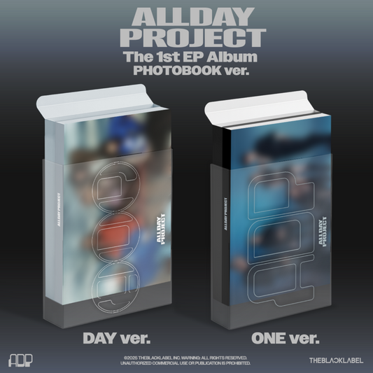 (2종 SET) The 1st EP Album 'ALLDAY PROJECT' PHOTOBOOK ver. - YG SELECT