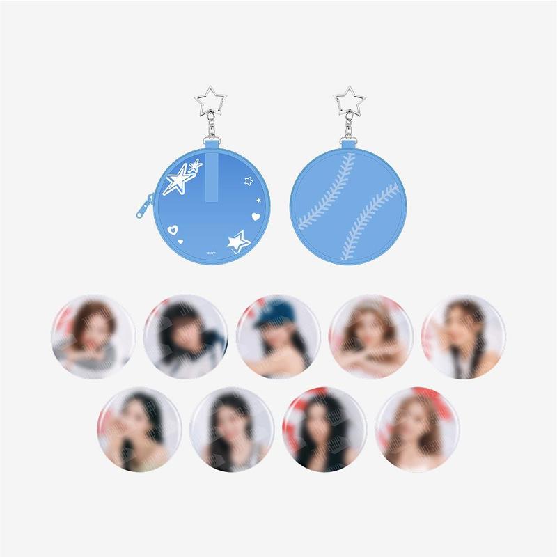 CAN BADGE POUCH SET - HOME 9ROUND