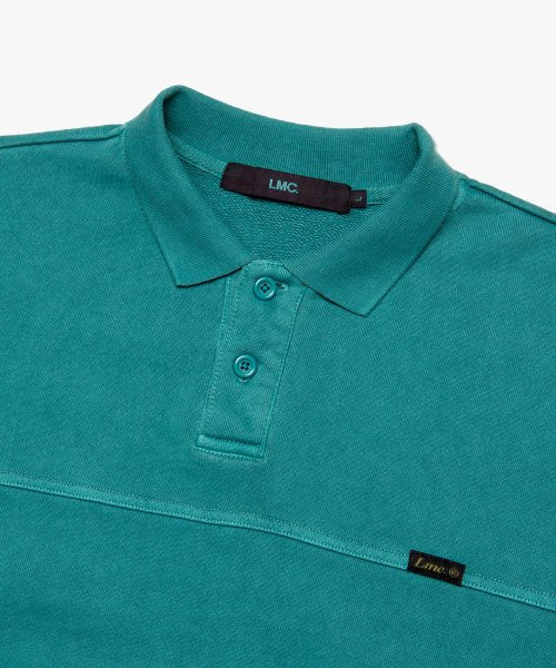 LMC OVERDYED CLASSIC COLLAR SWEATSHIRT teal