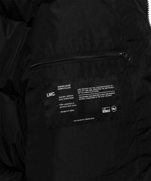 OG PUFFER DUCK DOWN PARKA black