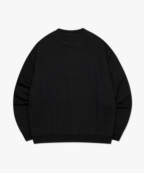 LMC PLAID APPLIQUE SWEATSHIRT black