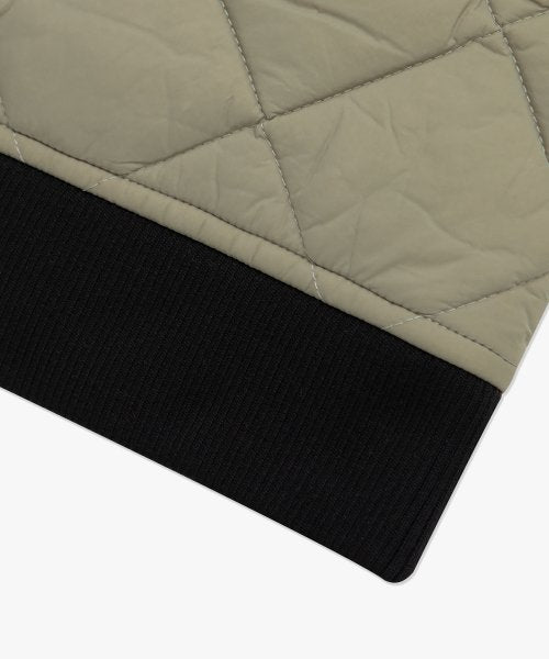 LMC OVAL QUILTED JACKET sand