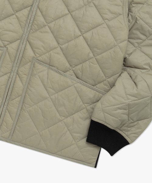LMC OVAL QUILTED JACKET sand