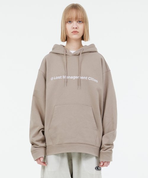 CAPITAL LOGO HOODIE dark green