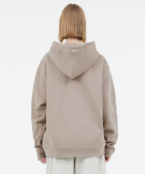 CAPITAL LOGO HOODIE dark green