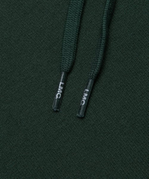 CAPITAL LOGO HOODIE dark green