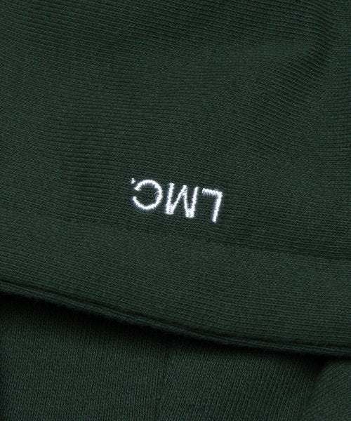 CAPITAL LOGO HOODIE dark green