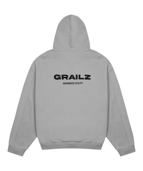 ESSENTIAL OVERSIZED HOODIE [GREY]