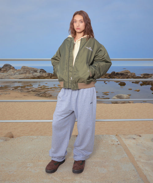 S OG STRAIGHT SWEAT PANTS heather gray