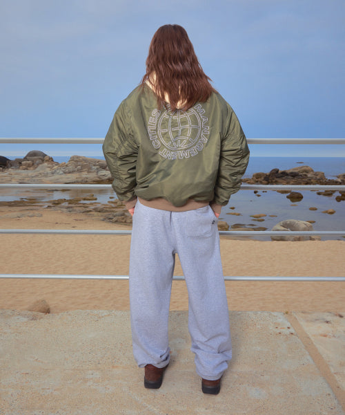 S OG STRAIGHT SWEAT PANTS heather gray