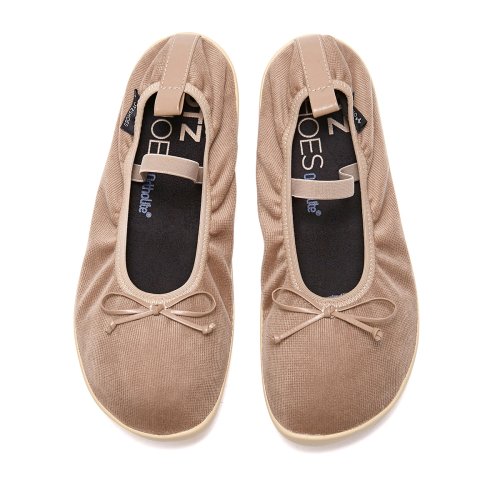 Ballerina Corduroy Flat Shoes FLOTDF3W07