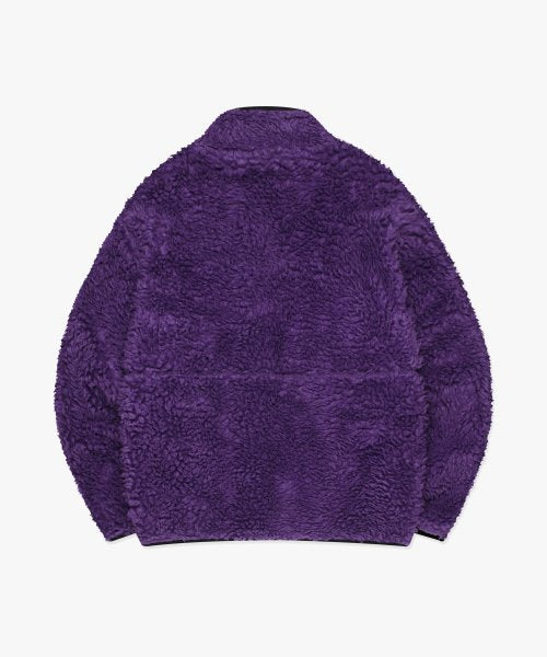 ACTIVE GEAR SHERPA FLEECE JACKET purple