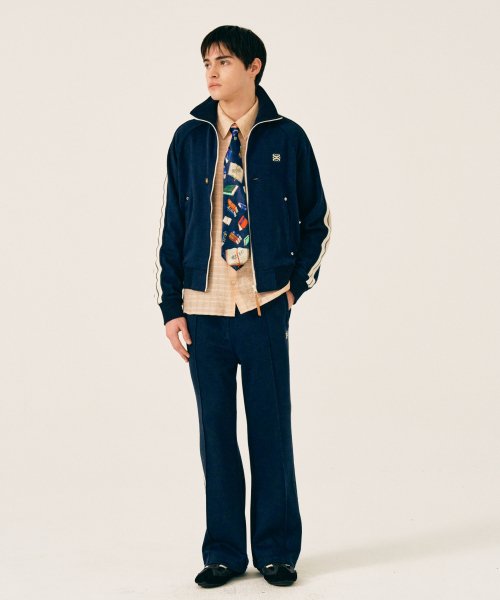 Lawton All Day Track Zip-up Jacket Classic Navy