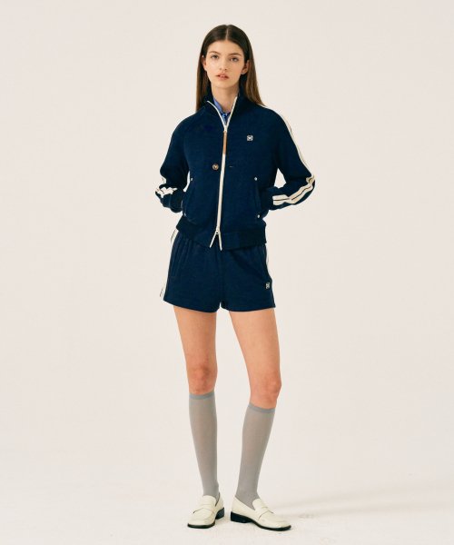 Lawton All Day Track Zip-up Jacket Classic Navy