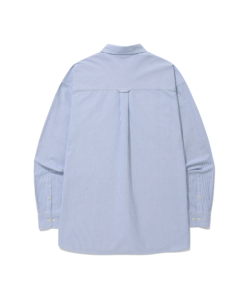 Oxford Stripe Shirt Blue