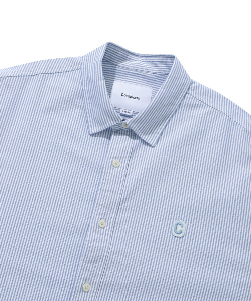 Oxford Stripe Shirt Blue