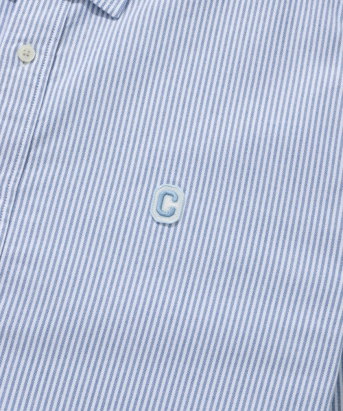 Oxford Stripe Shirt Blue