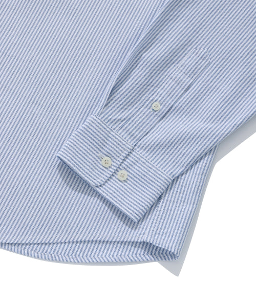 Oxford Stripe Shirt Blue