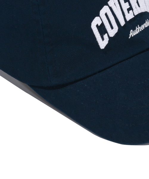 Felt Applique Ball Cap Navy