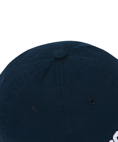 Felt Applique Ball Cap Navy