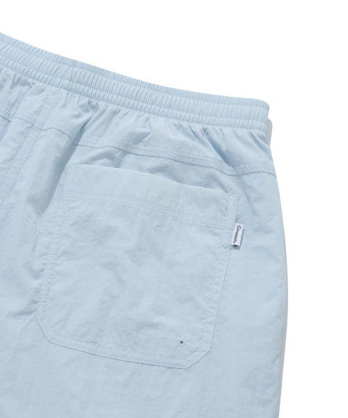 Windbreaker shorts light blue
