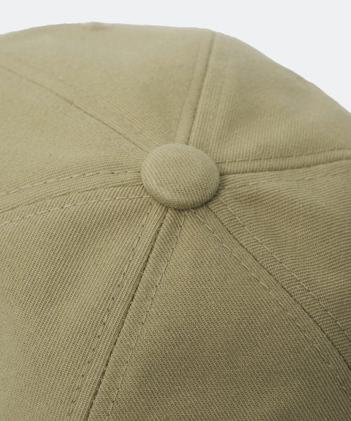 Vintage Casual Applique Ball Cap Beige
