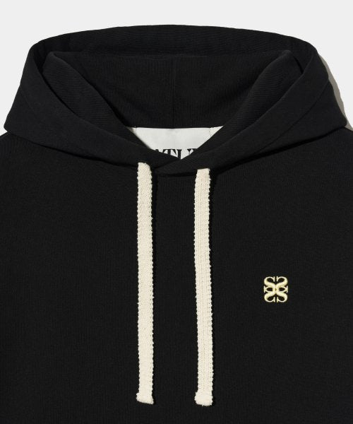Classic Small Logo Rivet Hoodie Classic Black