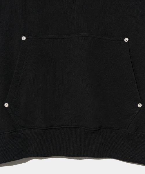 Classic Small Logo Rivet Hoodie Classic Black