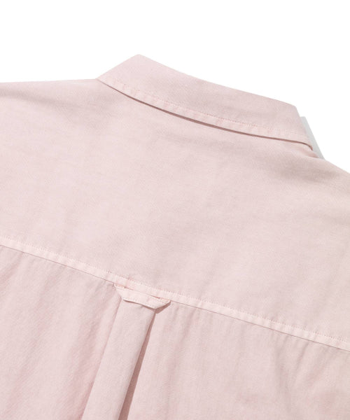 Pigment Oxford Half Shirt Pink