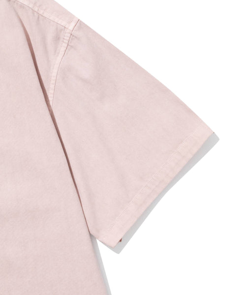 Pigment Oxford Half Shirt Pink