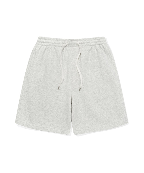 Basic Sweat Shorts Light Gray