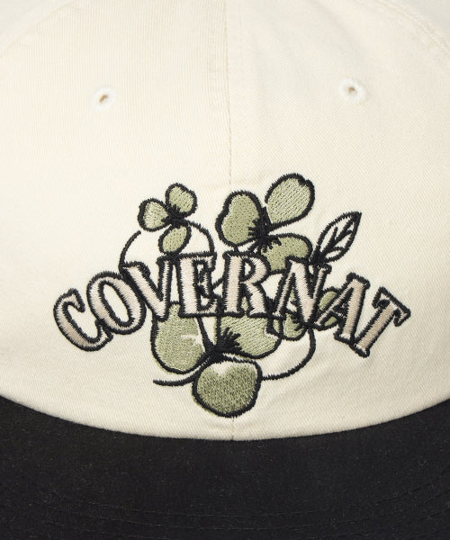 Clover washed cap ivory