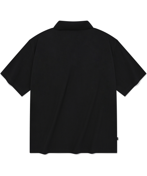 Authentic Pocket Collar T-Shirt Black