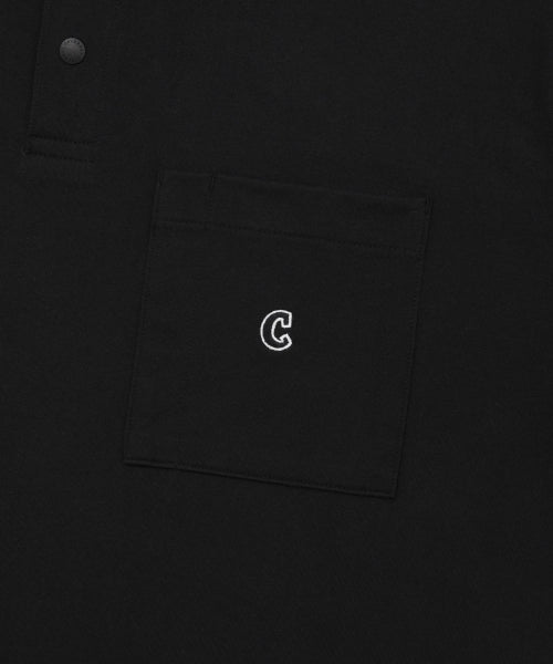 Authentic Pocket Collar T-Shirt Black