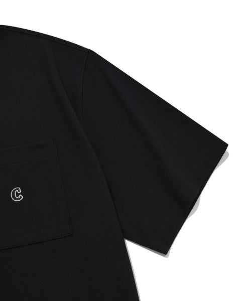 Authentic Pocket Collar T-Shirt Black