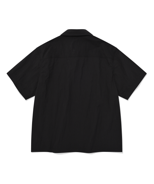 Nylon Puttig Shirt Black