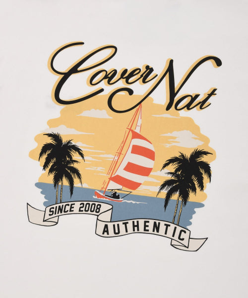 SUNSET BOAT GRAPHIC T-SHIRTS