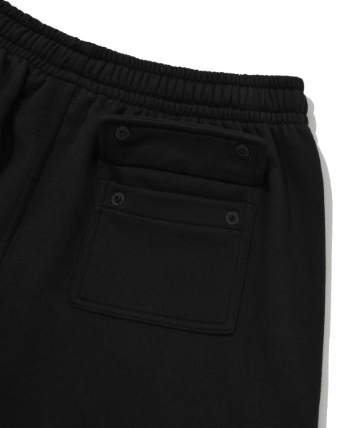 Sweat Cargo Shorts Black