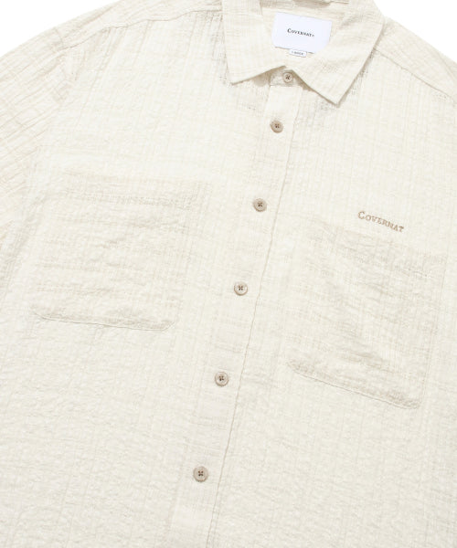 Slicer Half Shirt Ivory