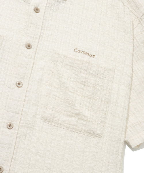 Slicer Half Shirt Ivory