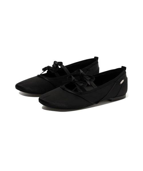 Ankle strap ballerina flat